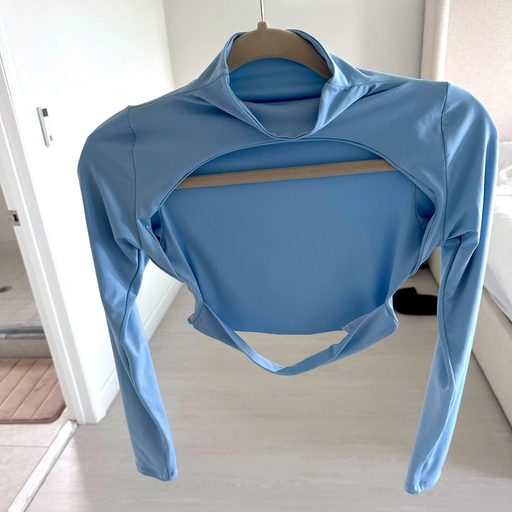 Stretch crop top - Picture 2 of 2